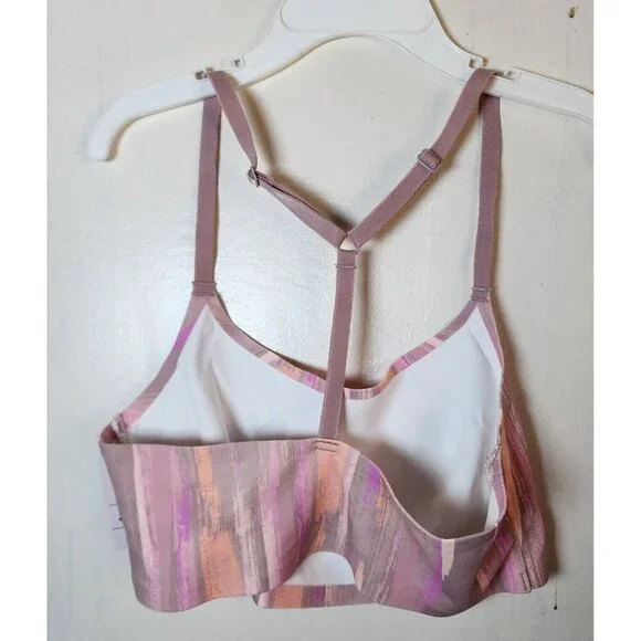 New Auden Women's Multicolor Racerback Pullover Bralette Adjustable Straps XS - Picture 4 of 4